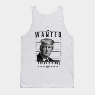 Trump Mugshot Tank Top